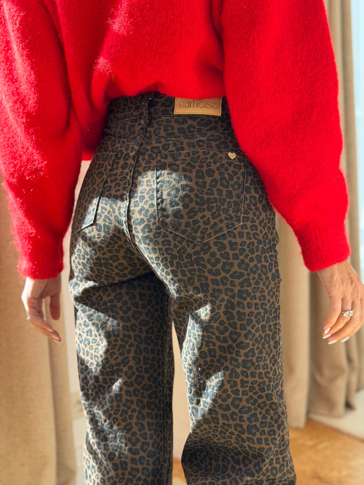 Jeans Scarlett - Leopard