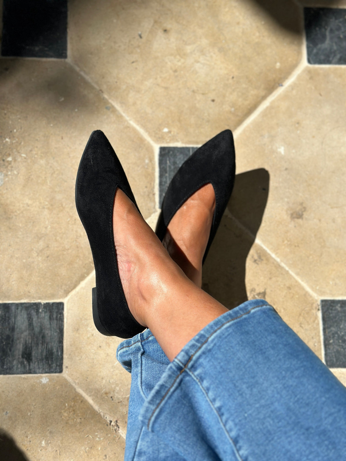 Sandales Yvonne - Noir