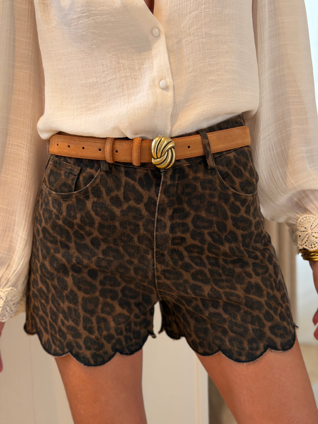 Short Judie - Leopard
