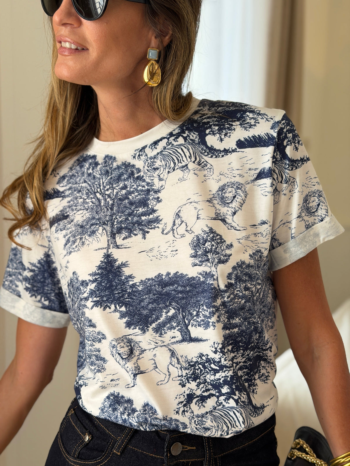 T-shirt Marie - Marine