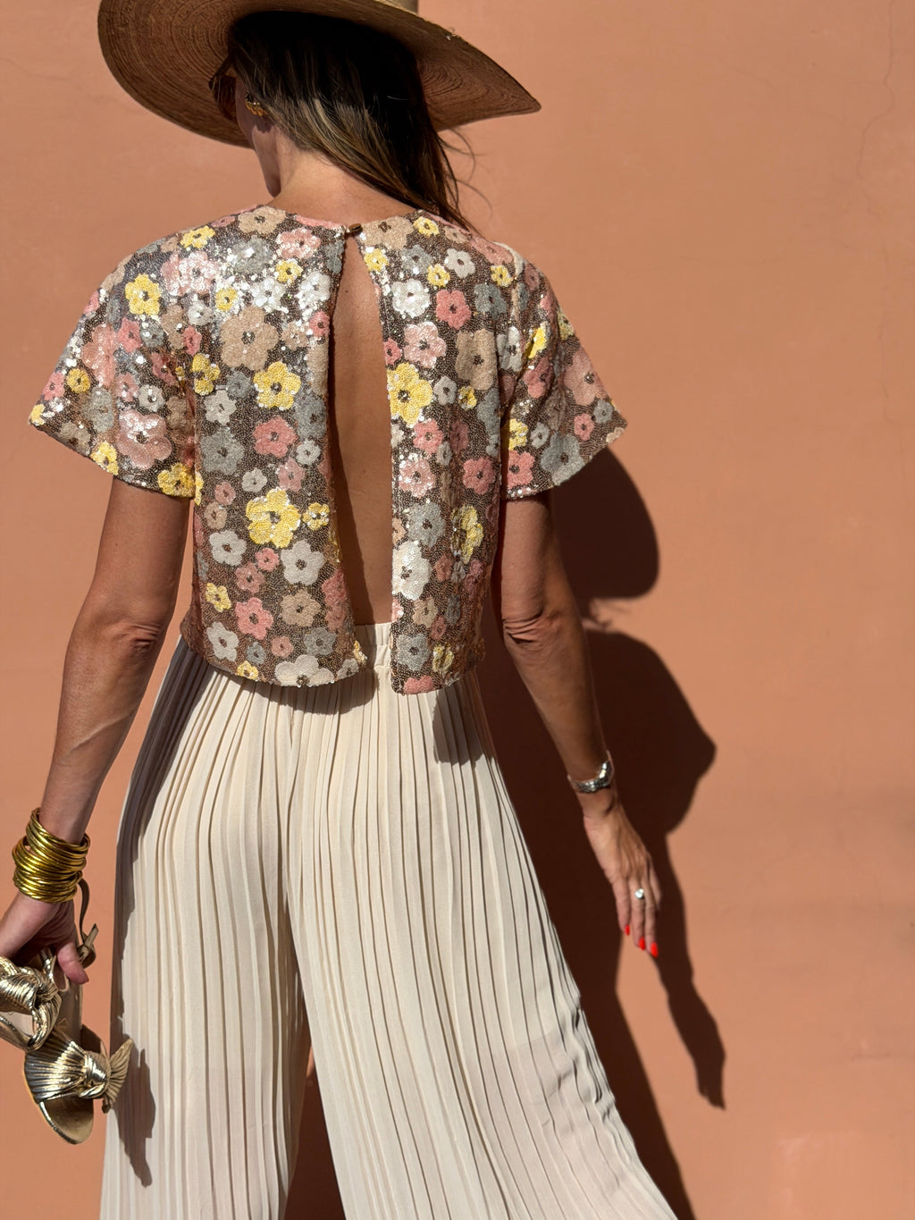 Top Gabrielle - Fleurs