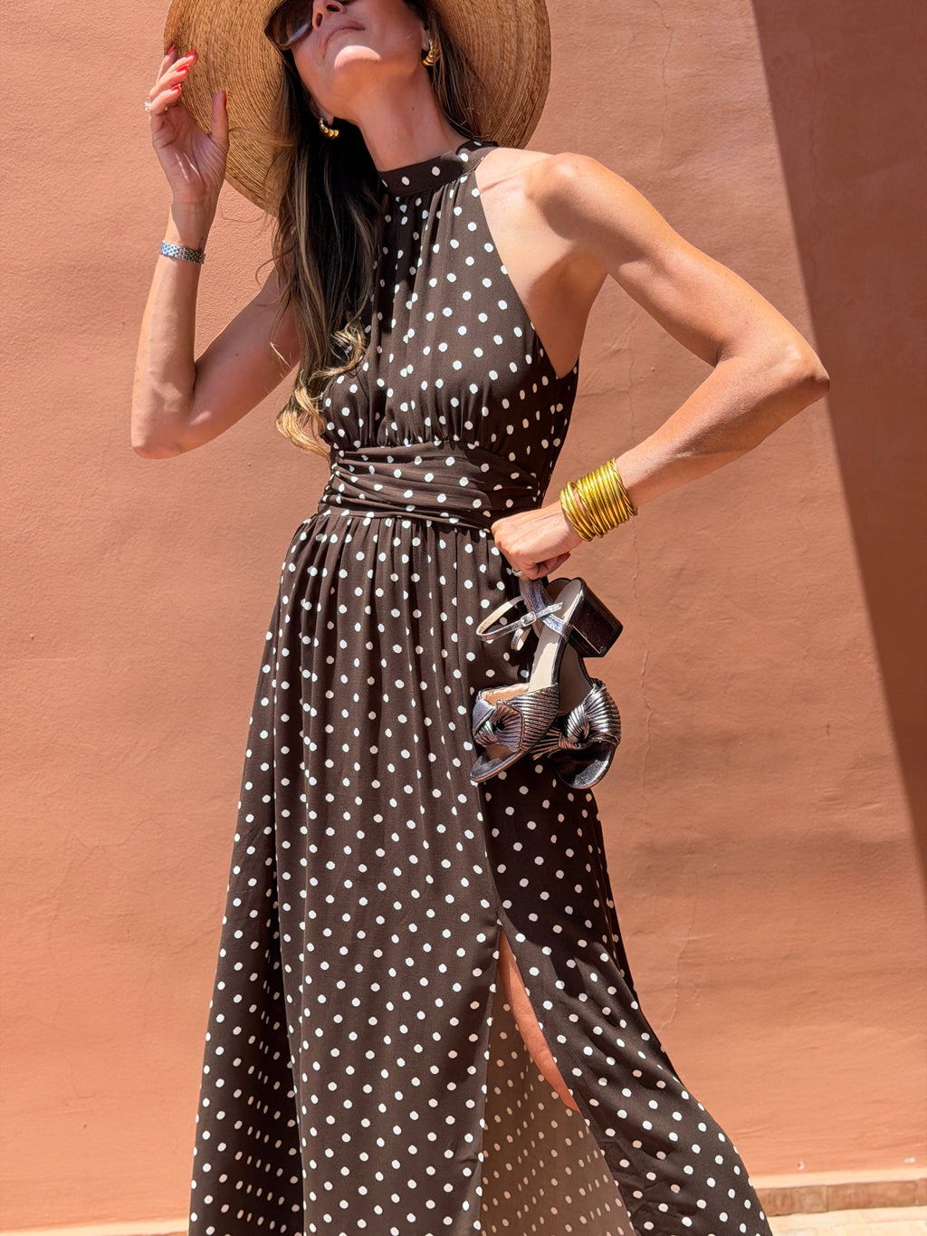 Robe Valentina - Marron