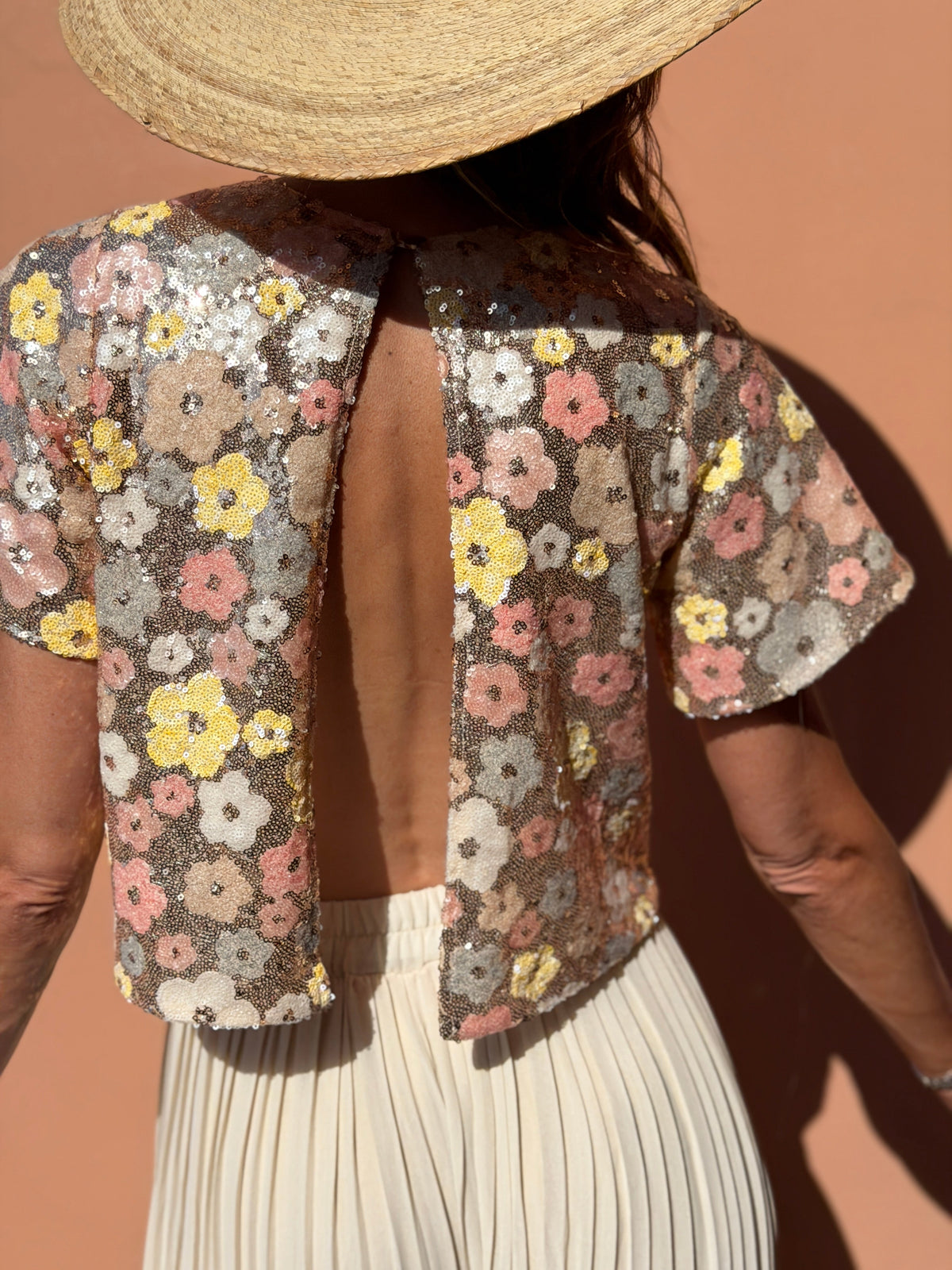 Top Gabrielle - Fleurs