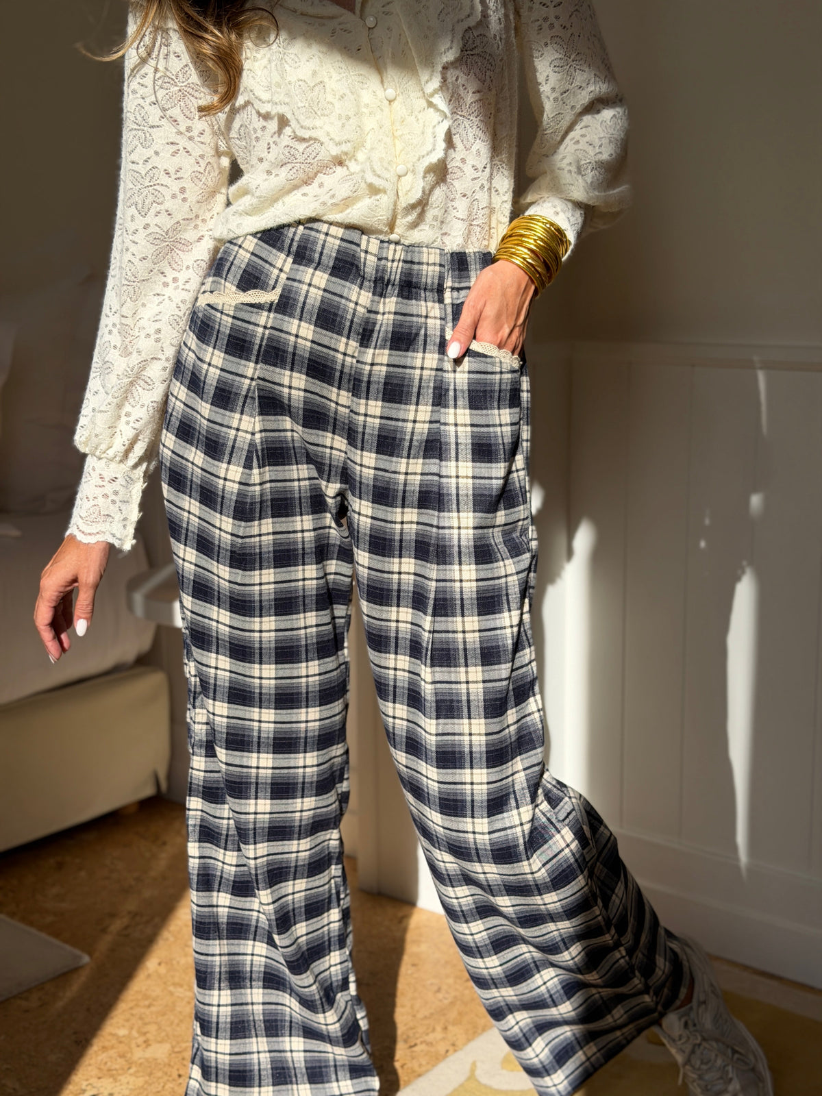 Pantalon Séraphine - Bleu