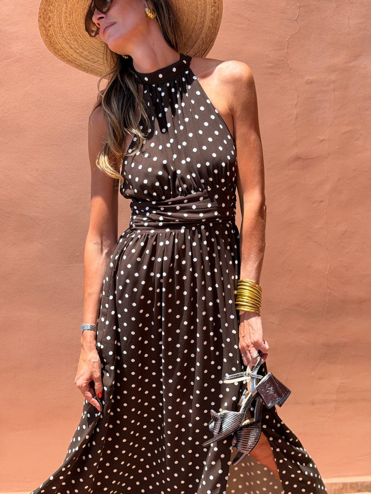 Robe Valentina - Marron