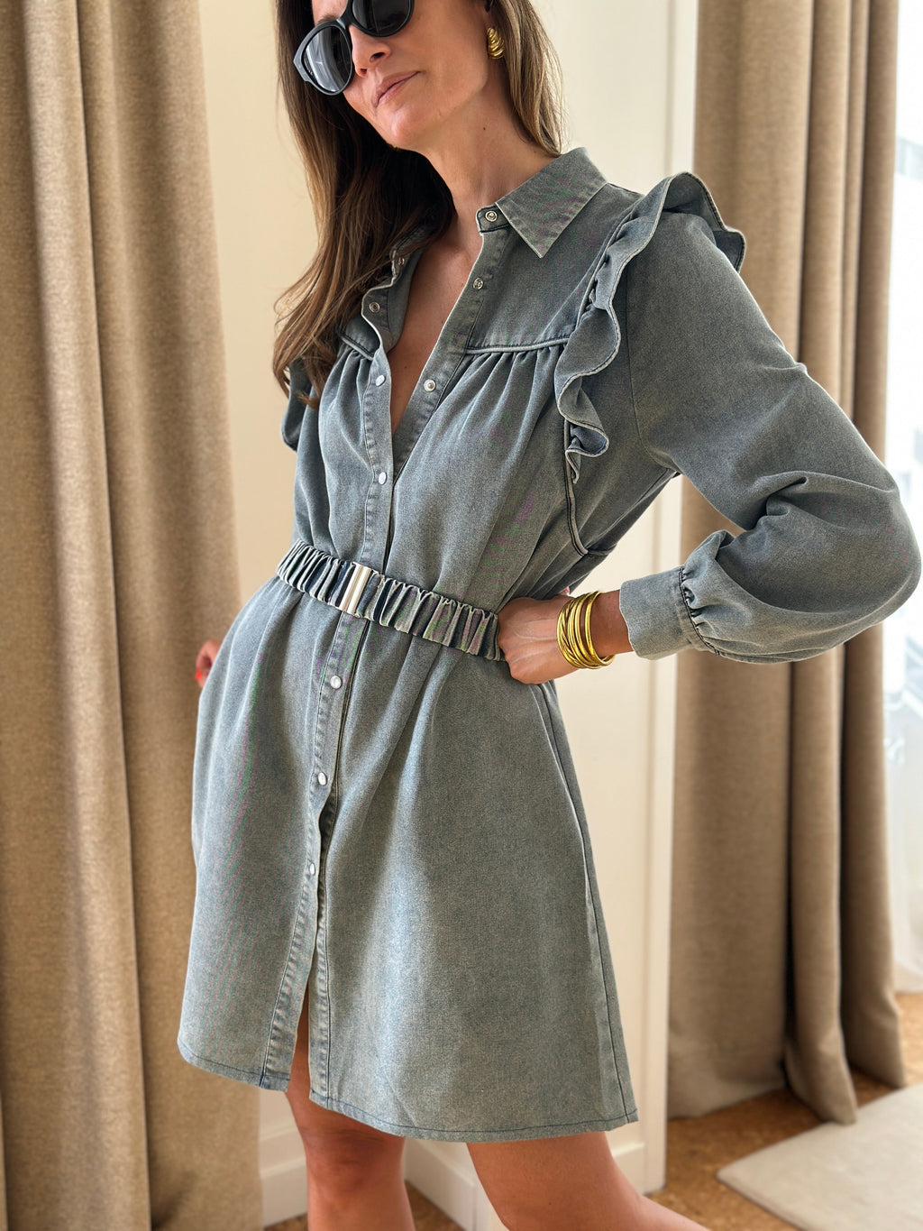 Robe Isélia - Bleu
