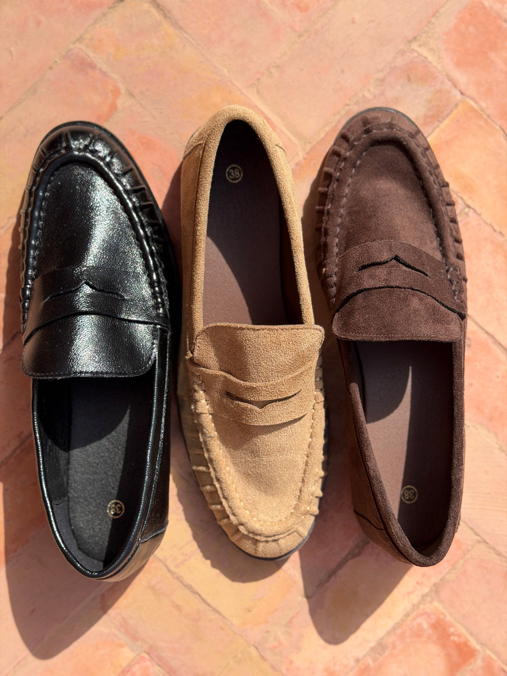 Mocassins Moune - Marron