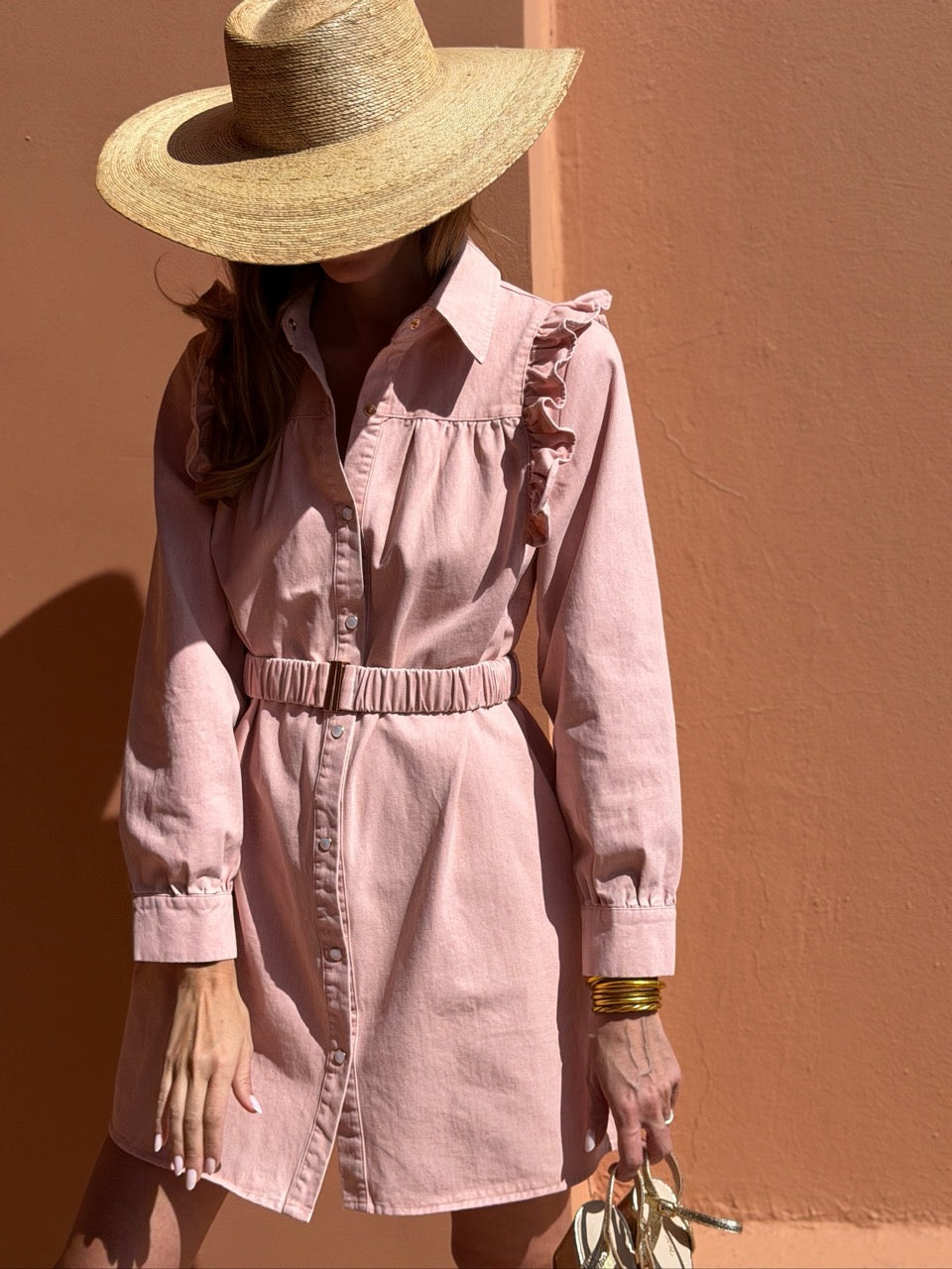 Robe Isélia - Rose