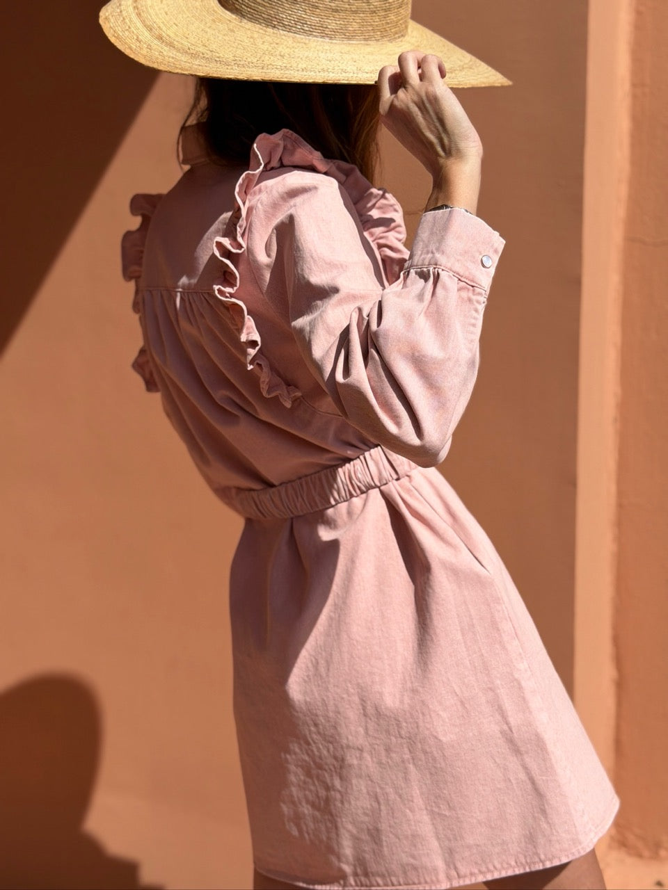 Robe Isélia - Rose