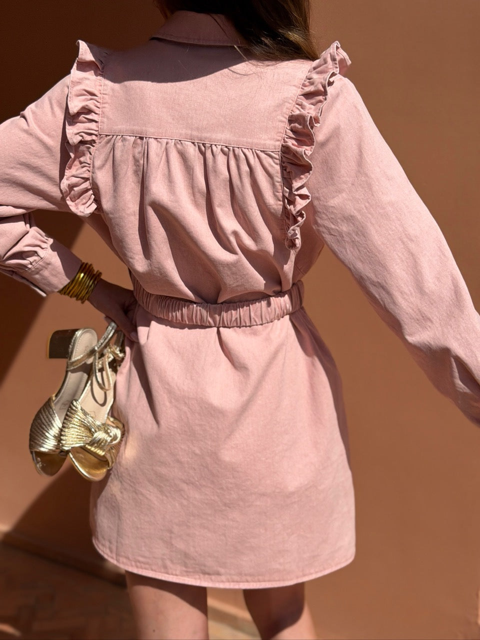 Robe Isélia - Rose