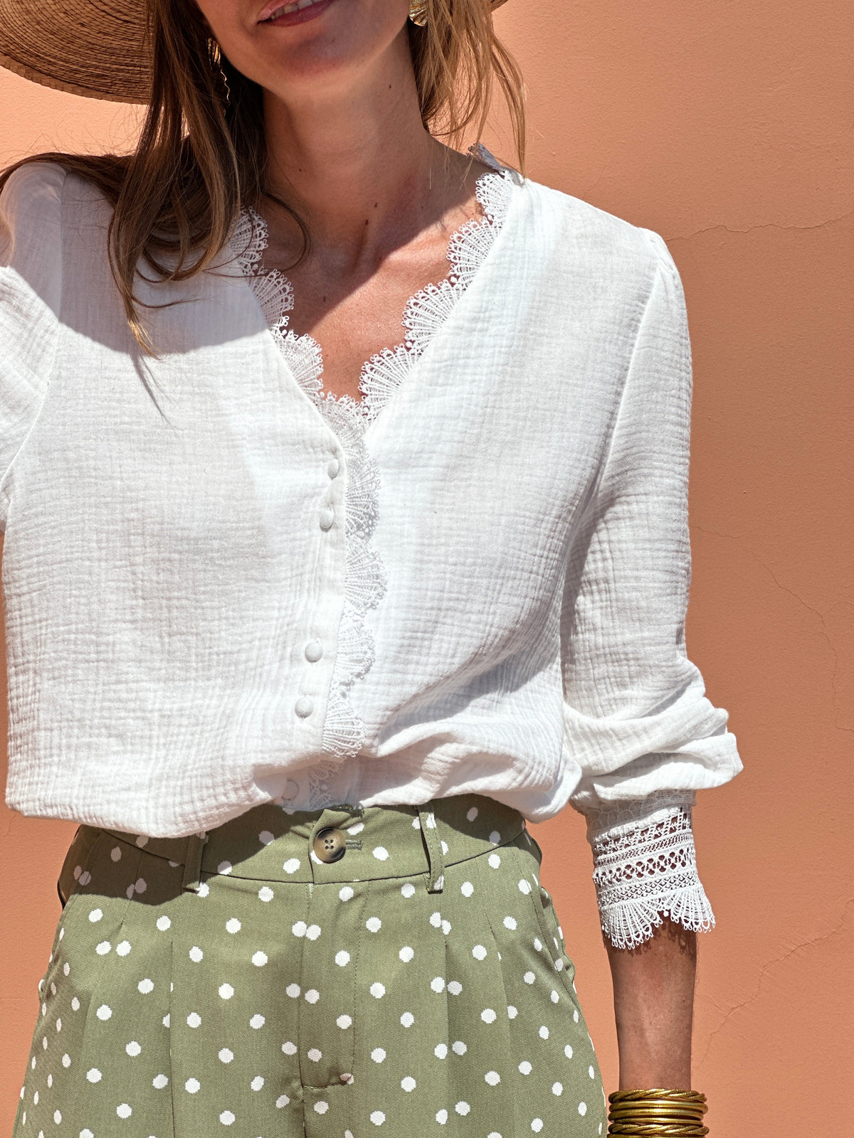Chemise Opaline - Blanc