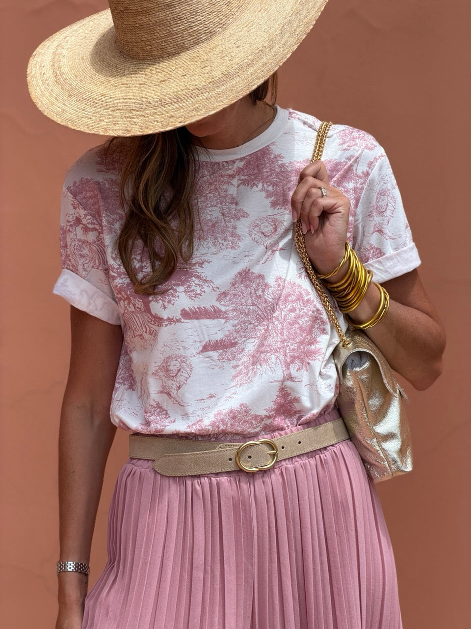 T-shirt Marie - Rose