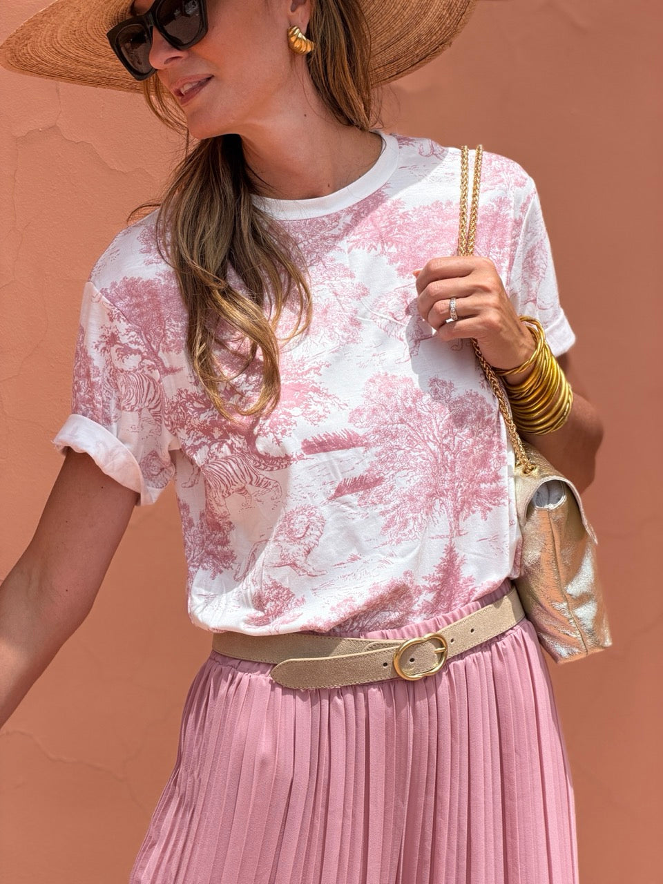 T-shirt Marie - Rose