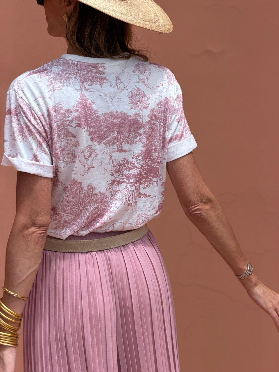 T-shirt Marie - Rose