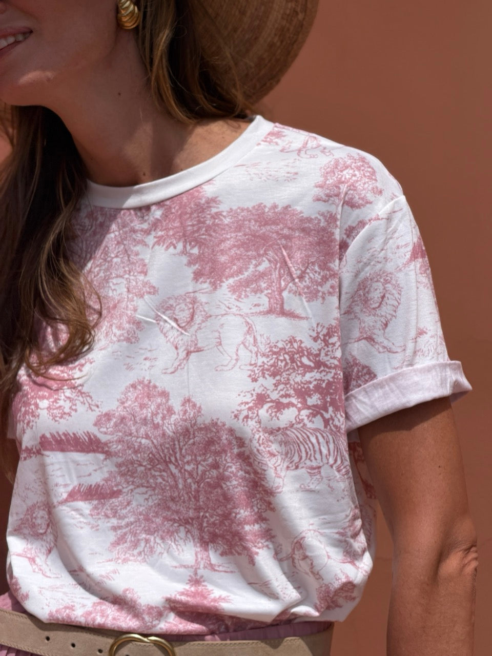 T-shirt Marie - Rose