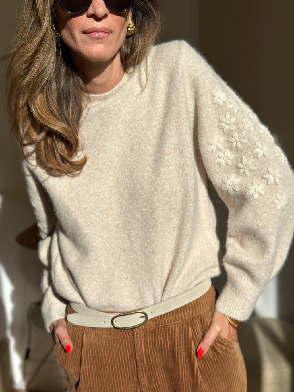 Maille Theoxane - Beige