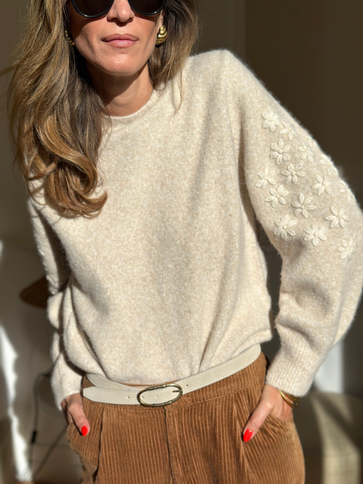 Maille Theoxane - Beige