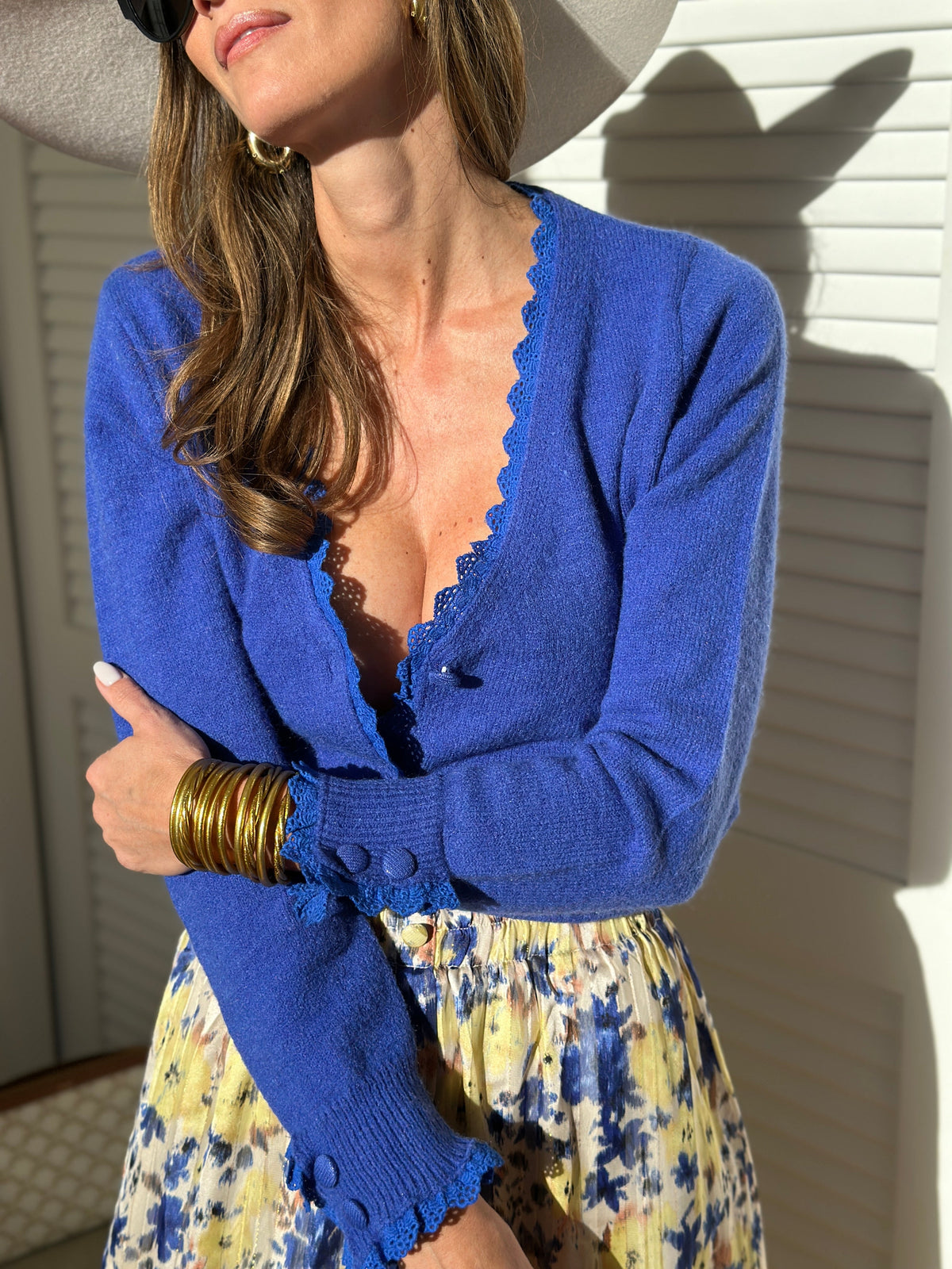 Cardigan Madeleine - Bleu