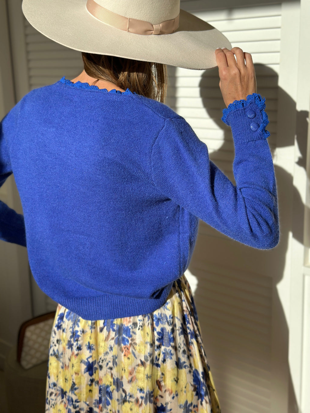 Cardigan Madeleine - Bleu