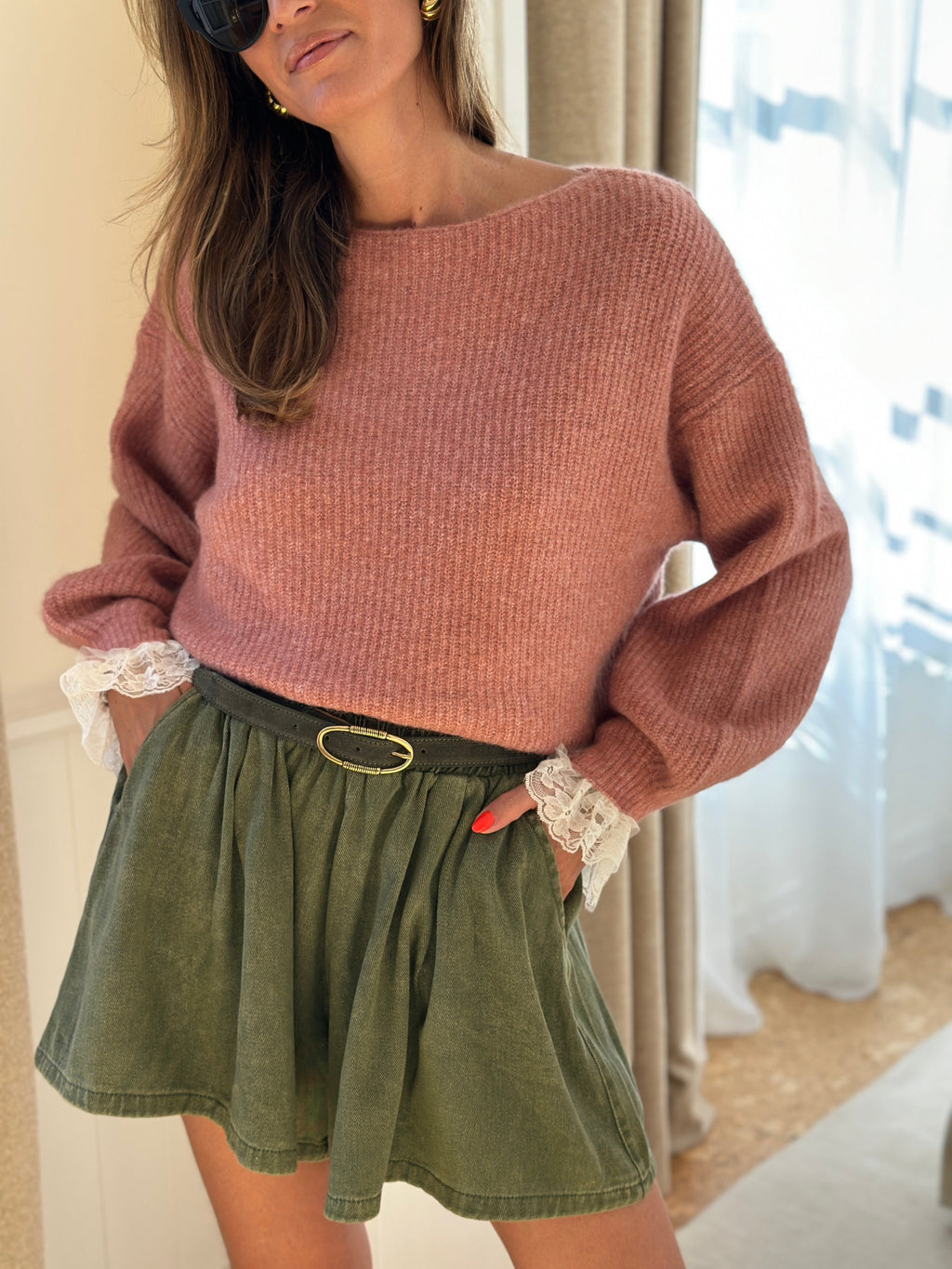 Short Amalia - Kaki