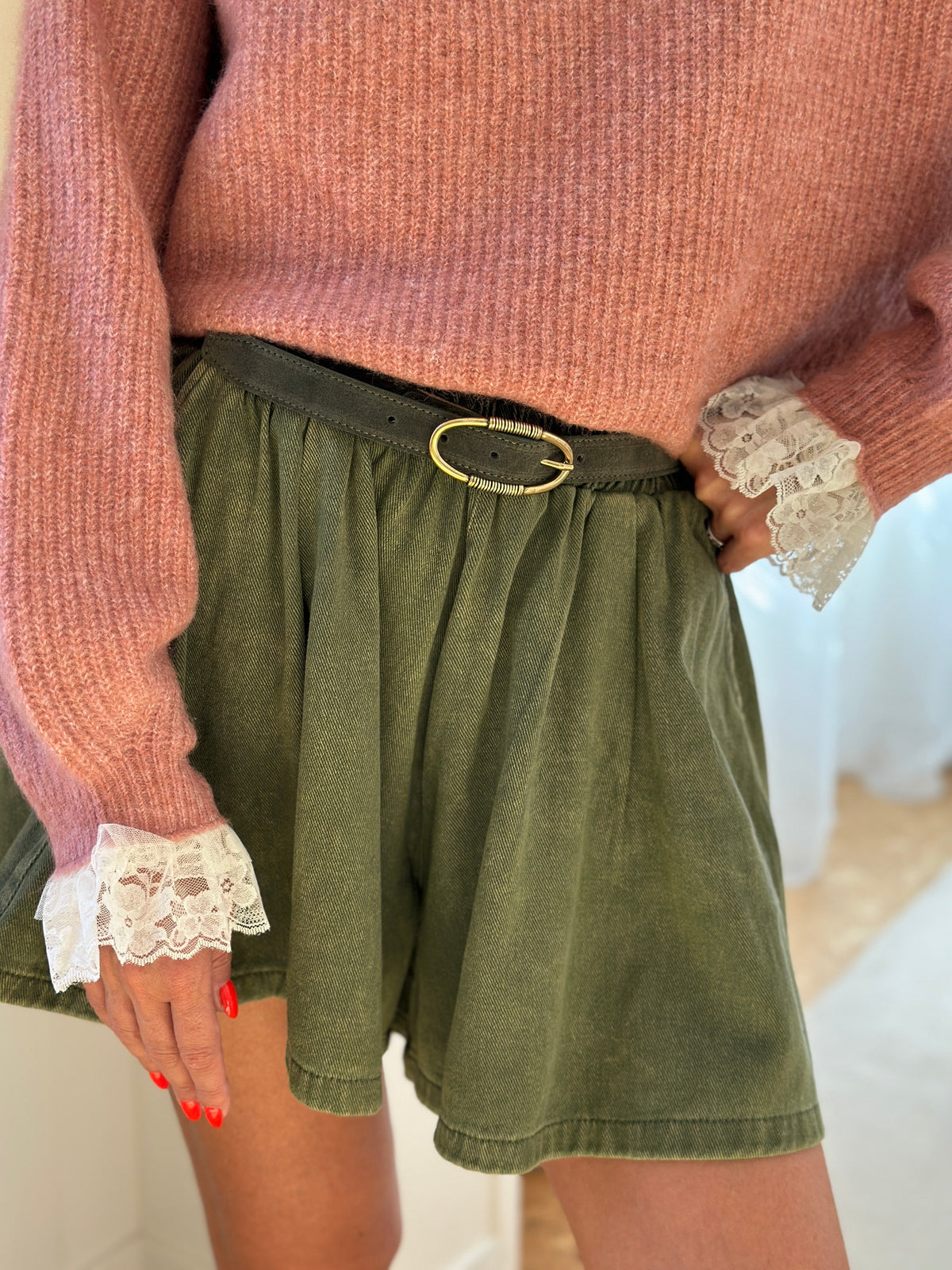 Short Amalia - Kaki