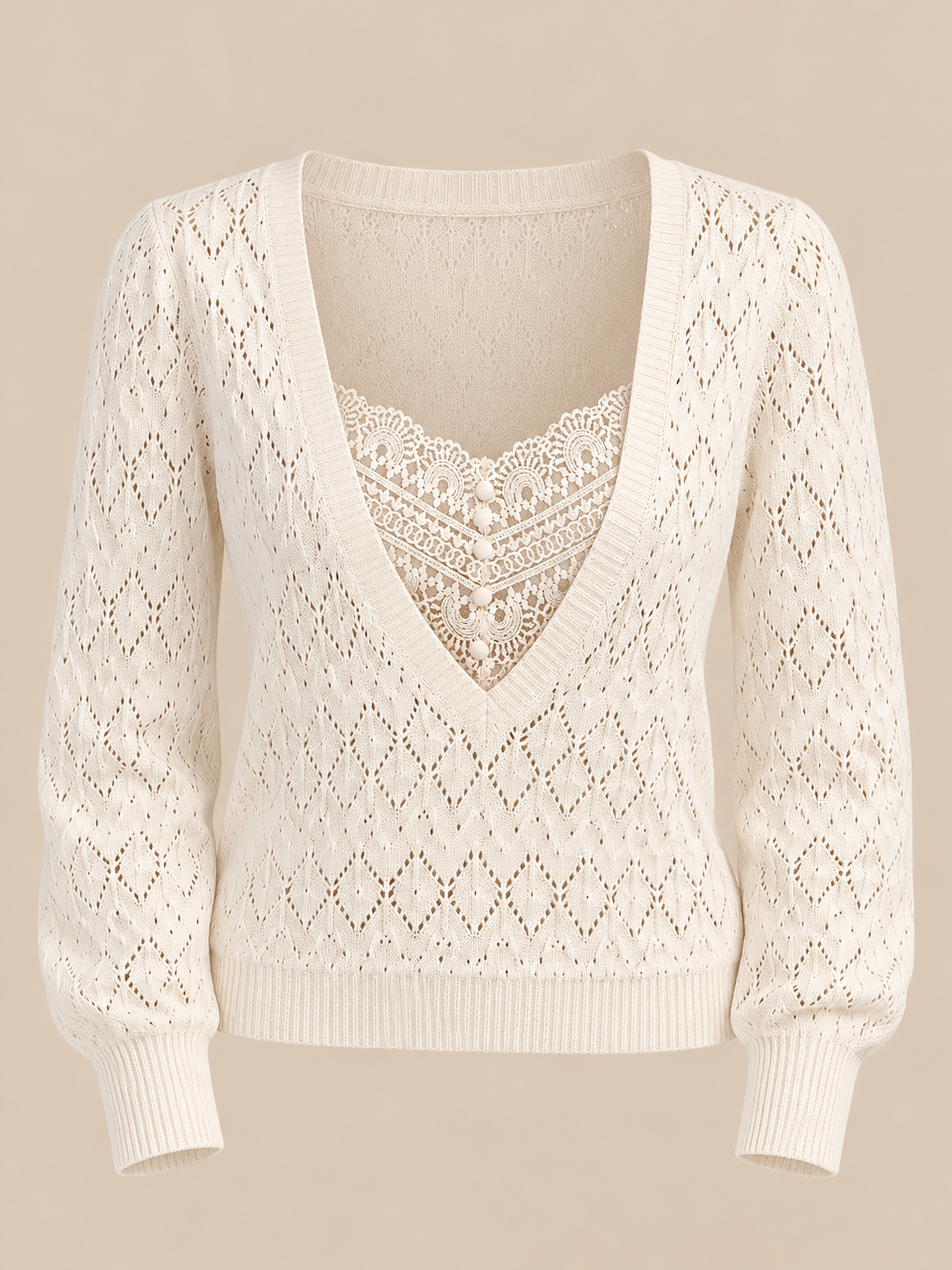 Maille Agathe - Beige
