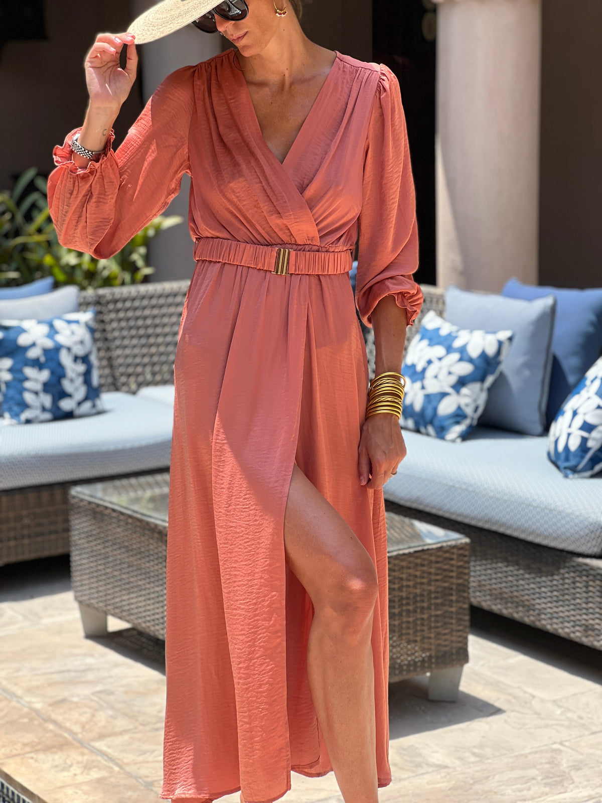Robe Benedictine - Terracotta