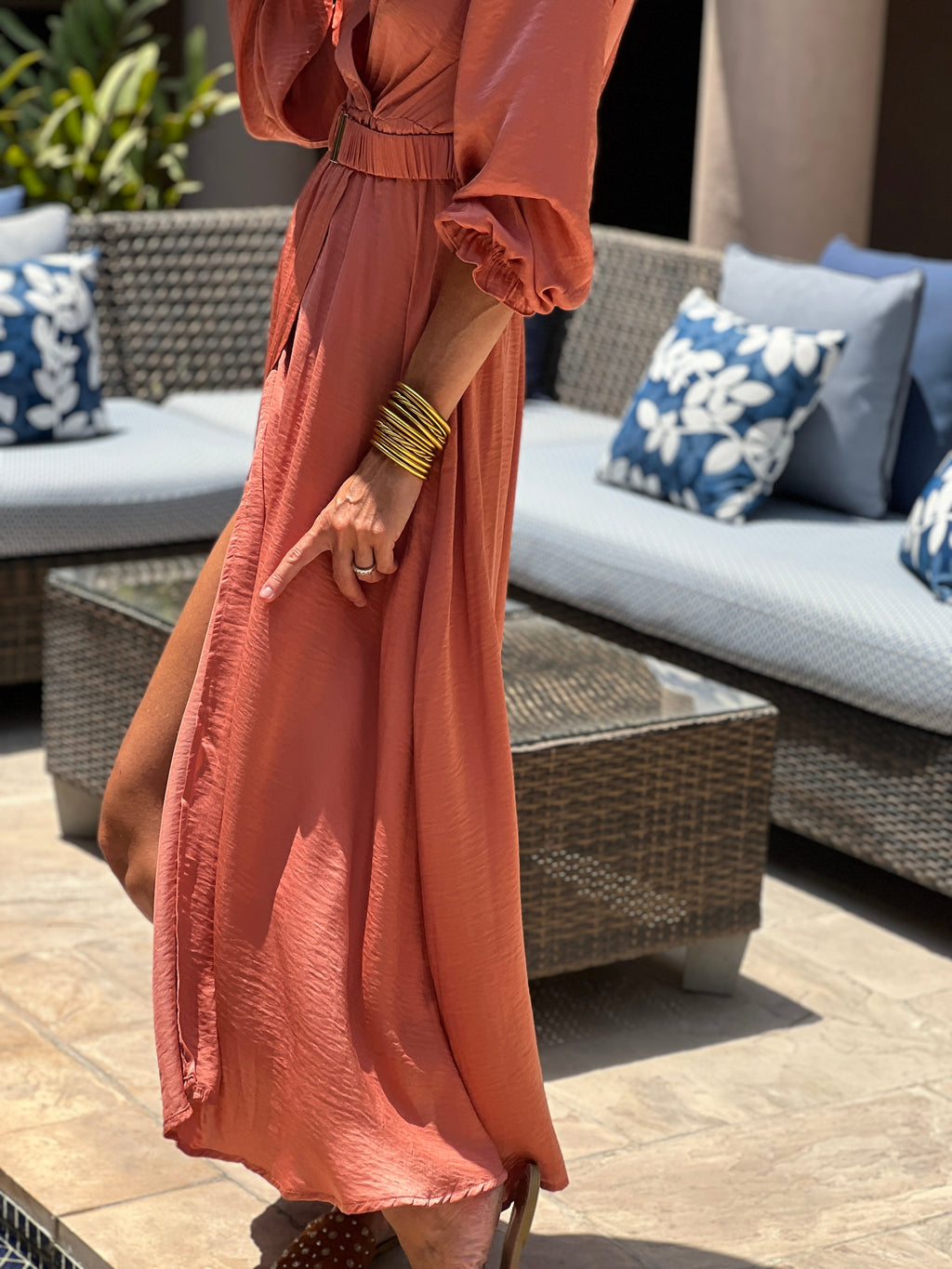 Robe Benedictine - Terracotta